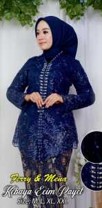 Kebaya graduation wisuda modern wanita 2025/baju kebaya pesta kondangan payet Elegan Encim Tile Atasan Wisuda