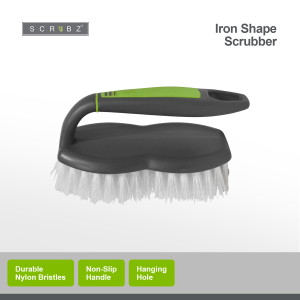 Scrubz Iron Shape Cleaning Brush