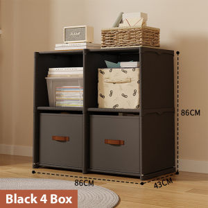 Encora Penyimpanan Kubus dengan Laci Asrama Cube Storage with Drawer Rak Buku Bookshelf Dormitory