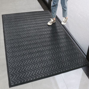 Doormats Entrance Carpet Mat Floor Mat Welcome Mats Dustproof and Non-slip Kitchen Floor Mats Bathroom Hallway Rugs Front Door Rug Household Outdoor Mats Hotel Gate Carpet