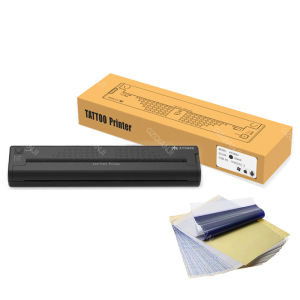 Tattoo Stencil Printer Machine ATS886 Tattoo Printer Transfer Paper Portable Thermal Stencil Maker Line Photo Drawing Printing Copier