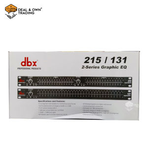 DBX 215 Dual Channel 15-Band Graphic Equalizer