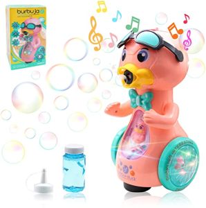 (Ready Stock) Colour Duck Bubble Machine Sound Fun Interaction With Light And Music