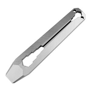 Lightweight Durability Keyring Multitool With Screwdriver Prying Bar Perfect For Everyday Carry And Emergency Fixes