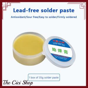 [The Cici Shop] Solder Paste Flux Low Temperature Rosin Welding No-clean Lead-free High Purity Electric Soldering Iron Maintenance Soldering Oil