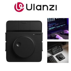 Ulanzi D100H Dial Creative Controller Computer Video Editing Assistant Bluetooth Console Keyboard