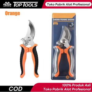 TopTools Pruning Shears Gunting Dahan Bunga Ranting Stek Alat Potong Dahan Garden Scissors Gunting Taman