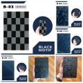 SKIN BLACK MOTIF ANTI JAMUR STIKER BELAKANG HP Oppo RENO 3/RENO 3 PRO/RENO 4/RENO 4F/RENO 4 PRO/RENO 5/RENO 5F/RENO 6 4G/RENO 6 5G/RENO 7 4G/RENO 7Z/RENO 7 5G  Garskin Anti Jamur Anti Baret Pelindung Skin Belakang hp. 