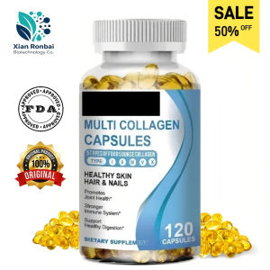 KIRK Multi-Collagen Capsules for Radiant Skin Hair Nails Joint Flexibility & Anti-Aging Benefits
