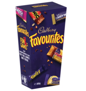 SOCOLA ĐEN / SỮA MIX NHIỀU LOẠI Cadbury ROSES - FAVOURITES - DARK EDITION - KIWI - Marvellous Creations