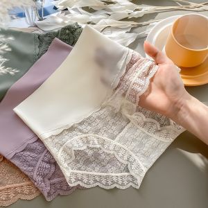 Quần Lót Su Lụa Phối Ren Cạp Cao Gen Bụng Tàng Hình 6331