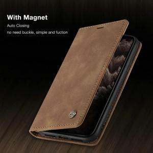 Flip Magnetic Leather Wallet Case For iPhone 16 Pro Max 15 14 13 11 12 Mini XS XR SE 2022 Plus Cards Solt Stand Book Skin Cover