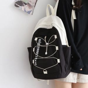 Tas Populer 2023 Ransel Korea Murah Tas Punggung Perempuan Dewasa Sederhana Backpack Sekolah SMP SMA Back Pack Wanita Remaja Pria Gendong Cewek Kasual Model Kekinian