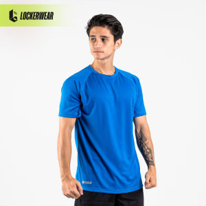 Kaos Polos Lengan Pendek Sport Pakaian Olahraga Lari Running Jogging Gym Fitness Workout Anti Bakteri Pria Quick Dry Fit