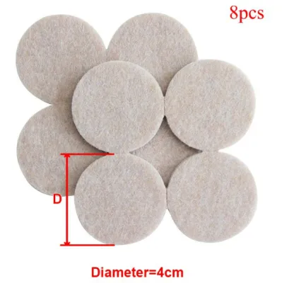 [SG] 8/18pcs Premium Felt Soft Close Cushions Chair Leg Furniture Pads Floor Protector Drawers Doors