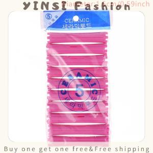 YINSI 1Set 11 Sizes Hair Perm Rods Kit Cold Permanent Bar Plastic Curlers Roll