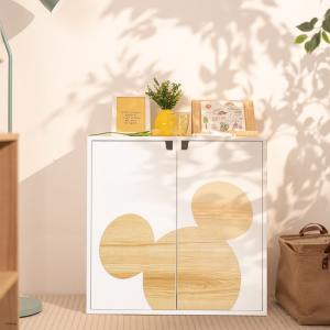 Koncept Furniture กล่องอเนกประสงค์ DISNEY รุ่น MICKEYCUBE-H สีน้ำตาลอ่อน