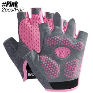 1 Pair Adjustable  Kids Cycling Gloves Half Finger Non-Slip Fingerless Exercise Gloves Shock-Absorbing for Boys Girls  Sports Gloves for Exercise Training Roller Skating Parkour