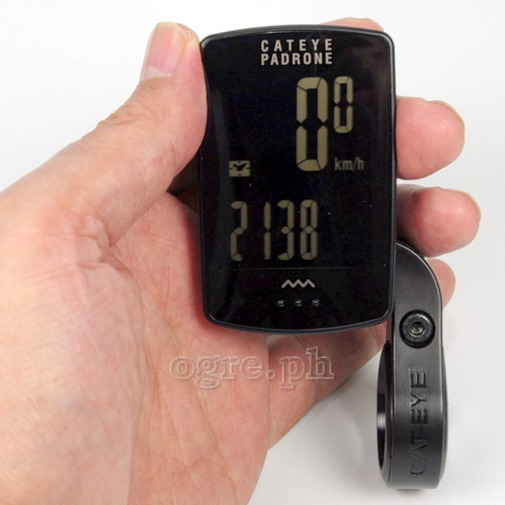 Cc Pa100w Cateye Padrone Stealth Edition Review CatEye CC-PA100W-S