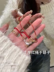 Yazhu Hetian Ngọc Bích Bông Tai Cỏ Bốn Lá Nữ   Hoa Tai Phong Cách Cổ Trang Trang Sức Đeo Tai Phong Cách Cổ Trang Phong Cách Dân Tộc