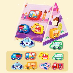 Mainan Edukasi Anak Mencocokan Bentuk Gambar | Montessori shape Sorter matching box MK117