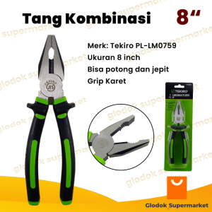 Tang Kombinasi 8 inch Tekiro Linesman Mini Pliers 8inch PL-LM0759