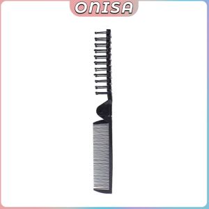 Onisa Foldable Double Head Hair Comb Anti-Static Pocket Mini Travel Hair Brush for Straight & Curly Hair