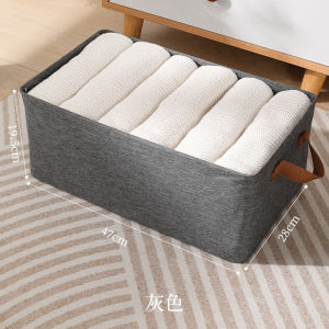 YEALOO Foldable storage organizer box Large cabinet wardrobe Foldable Large Clothes Storage Box Wardrobe Closet Drawer Storage Basket Large Capacity Compartment Storage Box Foldable storage organizer box