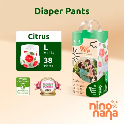 Nino Nana Diaper Pants 4 Packs Bundle
