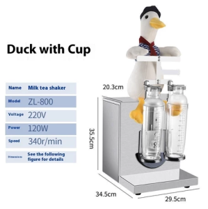 Dual head shaking machine for bubble tea coffee shop Milk tea coffee shop Bubble machine Coffee auto