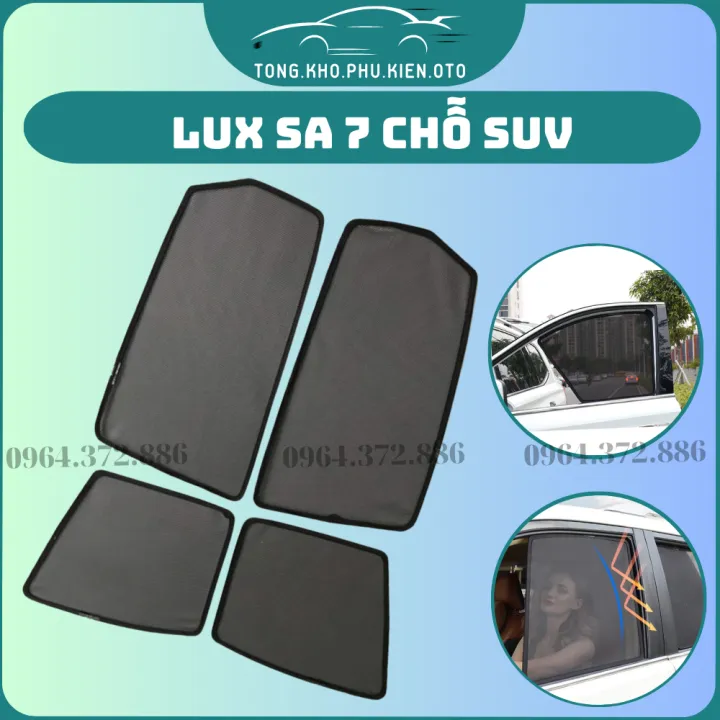 Rèm che nắng xe VinFast Lux SA 7 chỗ SUV- Bộ 4 tấm 4 cửa chắn nắng vừa ...