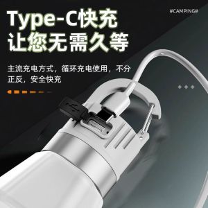 RGB Colorful Bottle Cap Camping Light 七彩流光瓶盖灯 Portable Hanging Tent Flashlight For Hiking Torch Outdoor Camp Spotlight
