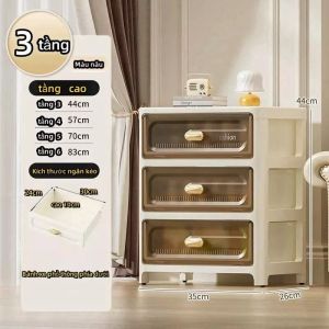 Tủ nhựa cho bé Tủ nhựa đa năng 3-6 tầng 37-65cm tủ nhựa duy tân tủ quần áo trẻ em PP an toàn tủ nhựa đựng quần áo tủ lưu trữ đồ chơi xinh xắn tiện lợi