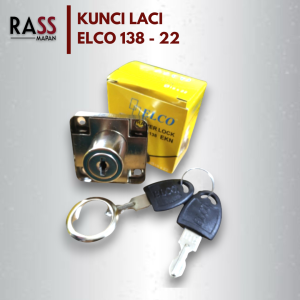 Kunci Laci Lemari Elco 138 drawer lock