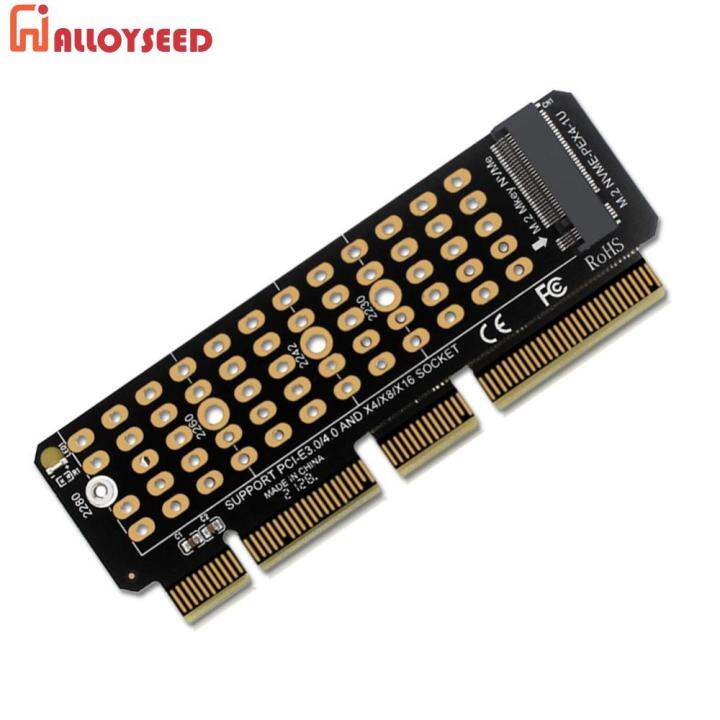 M2 NVME Adapter Card M.2 M-Key MKEY PCIe Riser Card SSD To PCIE4.0 ...