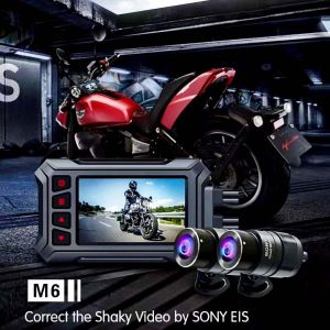 RAYTON MAGIC Motorcycle DVR WiFi With TPMS GPS logger Moto Bike Camera SONY 3.0IPS Dual 1080P Waterproof Bike