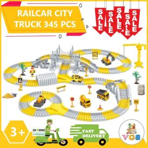 Mainan Anak Laki-Laki / Cowo Railcar Way City Truck