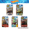 Hot Wheels 1:64 Monster Trucks ( Bilstein, Twin Mill B&M, VW Drag Bus Brembo, PPG or Black Widow Exhaust ) Themed Die-Cast Assortment Toys For Boys, Gift for Kids Ages 3 Years and Up. 