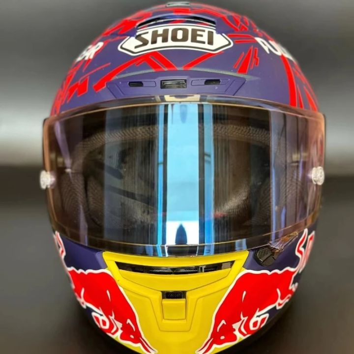 X14 helmet red and blue Full Face Helmet X-Fourteen Bull Sports Racing ...