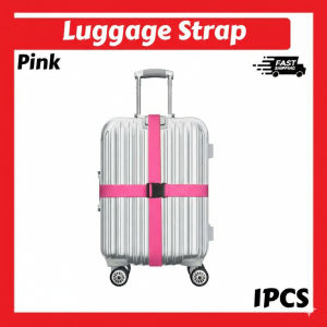 Adjustable Luggage Strap Suitcase 180cm Belt Travel Packing Belt Tali Beg Bagasi Tali Luggage 一字行李带