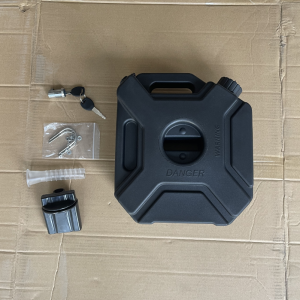 3L/5L Liters Jerry Can Black Fuel Tank Can Car Motorcycle Spare Petrol Oil Tank Backup Jerrycan Fuel-jugs Canister With Lock & Key