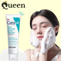 CeraVe Acne Cream Foaming Cleanser 4% Benzoyl Peroxide 150ml Pembersihan mendalam, kontrol minyak, memperbaiki jerawat wajah, komedo. 