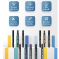 Bộ bút dạ màu nước Touch Marker 48 chi tiết, bút siêu mềm, tô êm, mịn, màu vẽ chuyên nghiệp. 