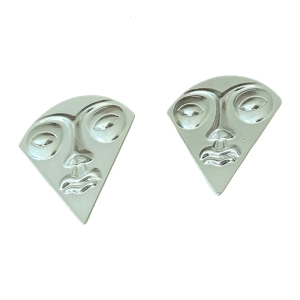 Trang trí bông tai hình khuôn mặt hình học hợp thời trang cho phụ nữ tìm kiếm phụ kiện độc đáo cho các bữa tiệc và chụp ảnh