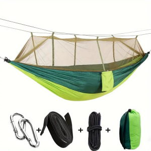 TonyRare - Võng Có Mùng Dã Ngoại Camping Hammock With Net Nylon 210T Tải 200Kg