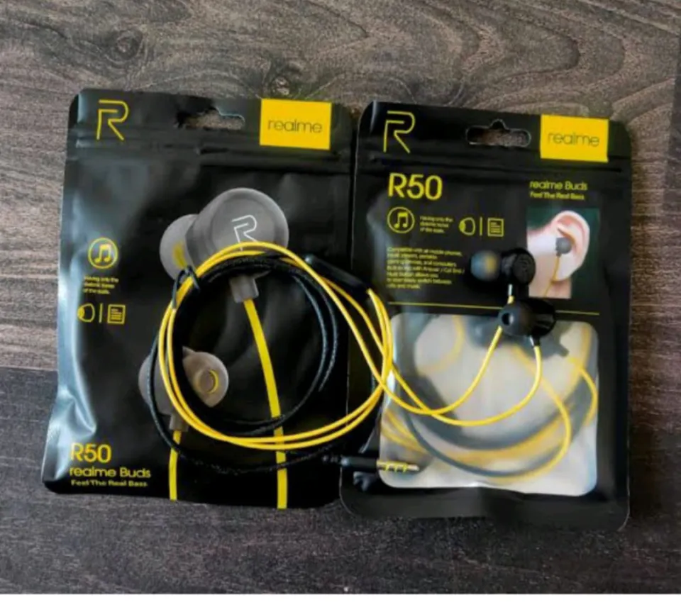 BELI GRATIS HEADSET REALME R50 BUDS PLUS STEREO BASS