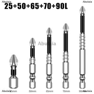 [COD] Abulaia K5สว่านไฟฟ้าแบบหัวไขว้กันลื่น ดอกสว่านไฟฟ้าหัว5A แม่เหล็กแข็งแรงทนทาน S2สีดำไม่ลื่น
