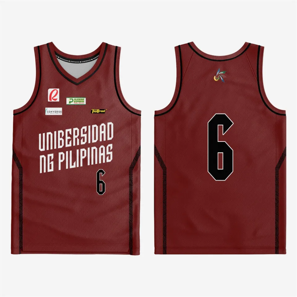 NZ UP Fighting Maroons UAAP 2024 Full Sublimated Basketball