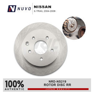 NUVO ROTOR DISC RR NISSAN X-TRAIL 2004-2008 NRD-NS219 43206-8H701 ( 1 PC )