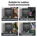 FCM Outdoor Waterproof outlet Sockets IP66 Surface Mount Rainproof Outdoor Switch Socket 118 Type Splashproof Junction Box Bathroom Box. 